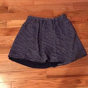 Blue patterned Skirt